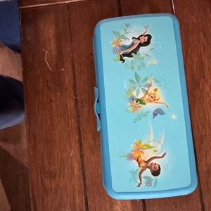 Tupperware Blue Fairy Food Storage Container